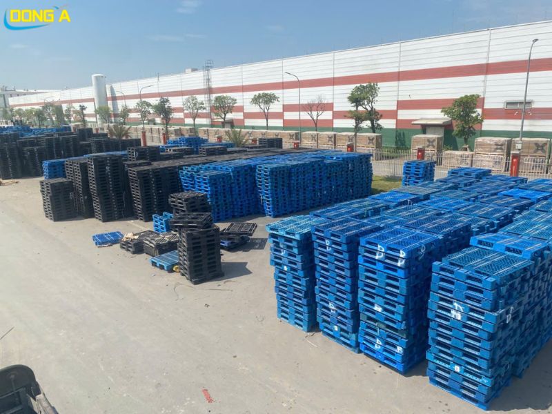 pallet nhựa cũ