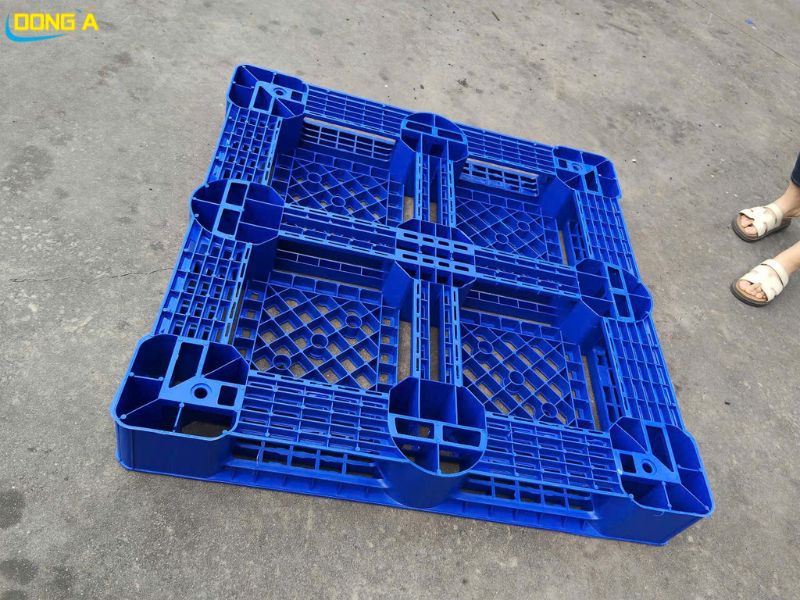 Pallet Nhựa PL1150 1100x1100x150mm nguyên sinh siêu bền