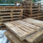 Pallet Gỗ Keo Cũ 1300x1100x120mm