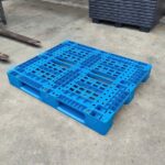 Pallet nhựa MPL11 kích thước 1200x1000x150mm nhựa HDPE tái sinh màu xanh