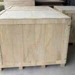 Thùng gỗ đóng máy móc 1200x700x600mm hoàn thiện tại xưởng Pallet Đông Á