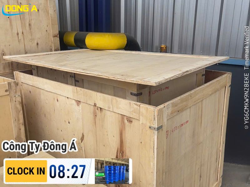 Thùng gỗ xuất khẩu có nắp rời