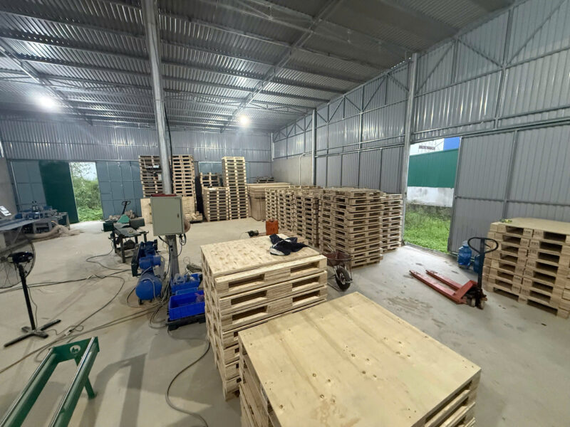 Pallet gỗ 800x1200x120mm
